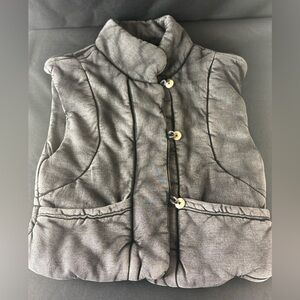 Free People ROLL with us puffer vest new with out tags  Charcoal Puffer Vest